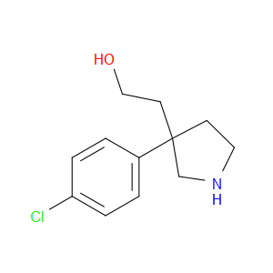 2-(3-(4-CHLOROPHENYL)PYRROLIDIN-3-YL)ETHANOL - Click Image to Close