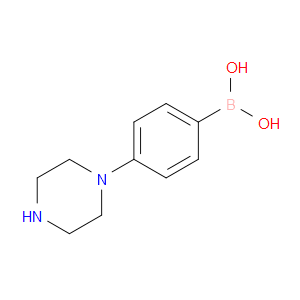 (4-(PIPERAZIN-1-YL)PHENYL)BORONIC ACID - Click Image to Close