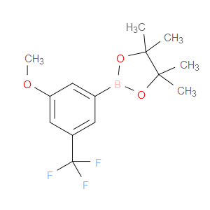 2-(3-METHOXY-5-(TRIFLUOROMETHYL)PHENYL)-4,4,5,5-TETRAMETHYL-1,3,2-DIOXABOROLANE
