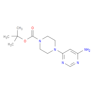 TERT-BUTYL 4-(6-AMINOPYRIMIDIN-4-YL)PIPERAZINE-1-CARBOXYLATE