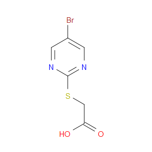 2-((5-BROMOPYRIMIDIN-2-YL)THIO)ACETIC ACID
