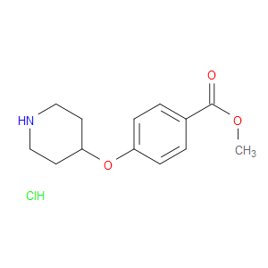 METHYL 4-(PIPERIDIN-4-YLOXY)BENZOATE HYDROCHLORIDE
