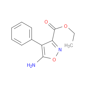 ETHYL 5-AMINO-4-PHENYLISOXAZOLE-3-CARBOXYLATE