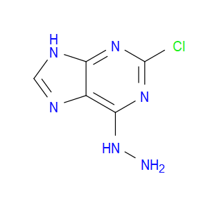 2-CHLORO-6-HYDRAZINYL-9H-PURINE