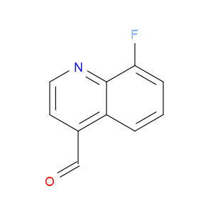 8-FLUOROQUINOLINE-4-CARBALDEHYDE
