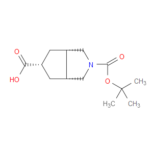 (3AR,5R,6AS)-2-(TERT-BUTOXYCARBONYL)OCTAHYDROCYCLOPENTA[C]PYRROLE-5-CARBOXYLIC ACID