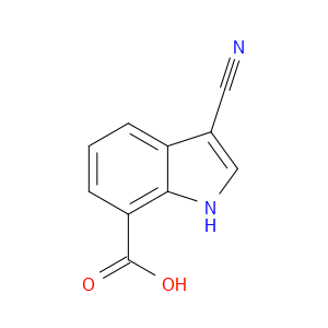 3-CYANO-1H-INDOLE-7-CARBOXYLIC ACID