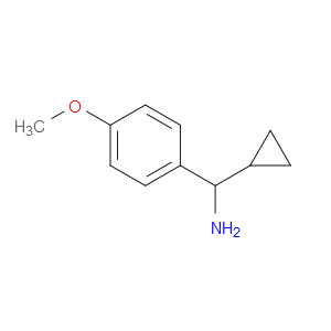 1-CYCLOPROPYL-1-(4-METHOXYPHENYL)METHANAMINE