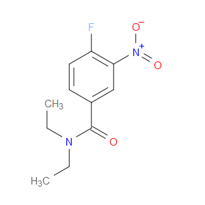 N,N-DIETHYL-4-FLUORO-3-NITROBENZAMIDE