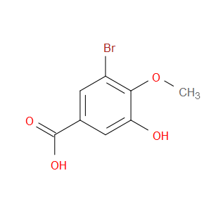 3-BROMO-5-HYDROXY-4-METHOXYBENZOIC ACID - Click Image to Close
