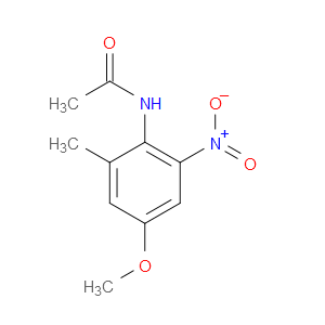 N-(4-METHOXY-2-METHYL-6-NITROPHENYL)ACETAMIDE