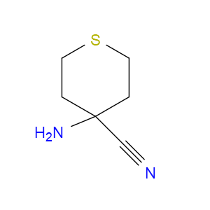 4-AMINOTETRAHYDRO-2H-THIOPYRAN-4-CARBONITRILE - Click Image to Close