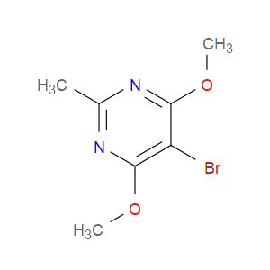 5-BROMO-4,6-DIMETHOXY-2-METHYLPYRIMIDINE