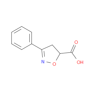 3-PHENYL-4,5-DIHYDROISOXAZOLE-5-CARBOXYLIC ACID