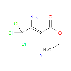 ETHYL (2Z)-3-AMINO-4,4,4-TRICHLORO-2-CYANOBUT-2-ENOATE