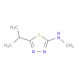 5-ISOPROPYL-N-METHYL-1,3,4-THIADIAZOL-2-AMINE - Click Image to Close