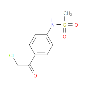 N-[4-(2-CHLOROACETYL)PHENYL]METHANESULFONAMIDE - Click Image to Close