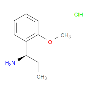 (R)-1-(2-METHOXYPHENYL)PROPAN-1-AMINE HYDROCHLORIDE