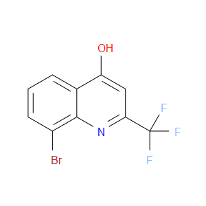 8-BROMO-4-HYDROXY-2-(TRIFLUOROMETHYL)QUINOLINE