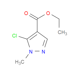 ETHYL 5-CHLORO-1-METHYL-1H-PYRAZOLE-4-CARBOXYLATE