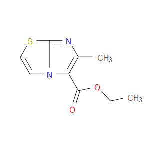 ETHYL 6-METHYLIMIDAZO[2,1-B]THIAZOLE-5-CARBOXYLATE