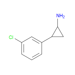 2-(3-CHLOROPHENYL)CYCLOPROPAN-1-AMINE