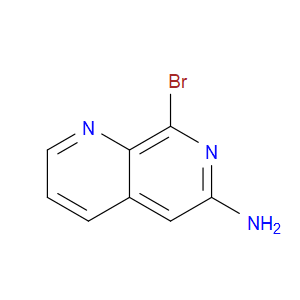 8-BROMO-1,7-NAPHTHYRIDIN-6-AMINE - Click Image to Close
