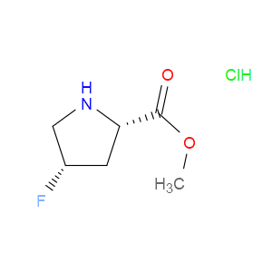 (2S,4S)-METHYL 4-FLUOROPYRROLIDINE-2-CARBOXYLATE HYDROCHLORIDE