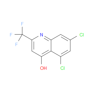 5,7-DICHLORO-4-HYDROXY-2-(TRIFLUOROMETHYL)QUINOLINE