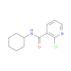 2-CHLORO-N-CYCLOHEXYLNICOTINAMIDE - Click Image to Close
