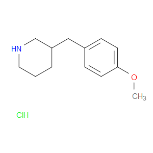 3-(4-METHOXYBENZYL)PIPERIDINE HYDROCHLORIDE