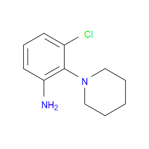3-CHLORO-2-(PIPERIDIN-1-YL)ANILINE