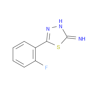 5-(2-FLUOROPHENYL)-1,3,4-THIADIAZOL-2-AMINE