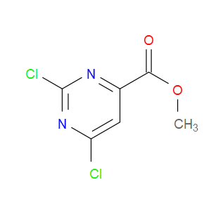 METHYL 2,4-DICHLOROPYRIMIDINE-6-CARBOXYLATE - Click Image to Close