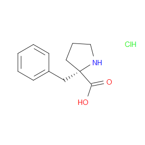 (S)-2-BENZYLPYRROLIDINE-2-CARBOXYLIC ACID HYDROCHLORIDE - Click Image to Close