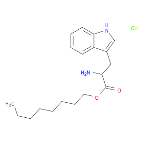 OCTYL 2-AMINO-3-(1H-INDOL-3-YL)PROPANOATE HYDROCHLORIDE