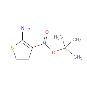 TERT-BUTYL 2-AMINOTHIOPHENE-3-CARBOXYLATE - Click Image to Close