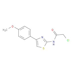 2-CHLORO-N-[4-(4-METHOXY-PHENYL)-THIAZOL-2-YL]-ACETAMIDE - Click Image to Close