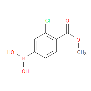 (3-CHLORO-4-(METHOXYCARBONYL)PHENYL)BORONIC ACID - Click Image to Close