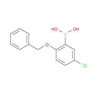 2-BENZYLOXY-5-CHLOROPHENYLBORONIC ACID
