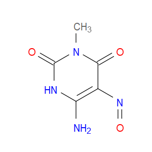6-AMINO-3-METHYL-5-NITROSO-1,2,3,4-TETRAHYDROPYRIMIDINE-2,4-DIONE