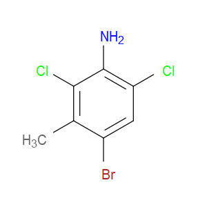 4-BROMO-2,6-DICHLORO-3-METHYLANILINE - Click Image to Close