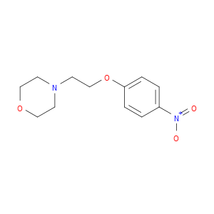 4-[2-(4-NITROPHENOXY)ETHYL]MORPHOLINE