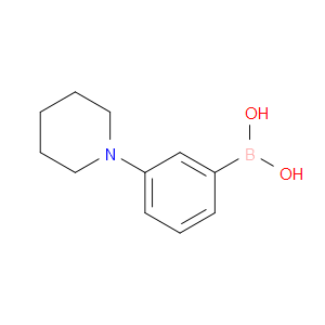 (3-(PIPERIDIN-1-YL)PHENYL)BORONIC ACID