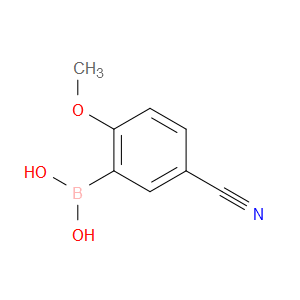 5-CYANO-2-METHOXYPHENYLBORONIC ACID - Click Image to Close