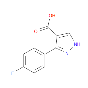 3-(4-FLUOROPHENYL)-1H-PYRAZOLE-4-CARBOXYLIC ACID