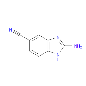 2-AMINO-1H-BENZO[D]IMIDAZOLE-5-CARBONITRILE