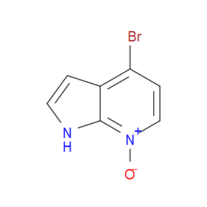4-BROMO-1H-PYRROLO[2,3-B]PYRIDINE 7-OXIDE