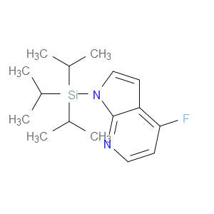4-FLUORO-1-(TRIISOPROPYLSILANYL)-7-AZAINDOLE - Click Image to Close