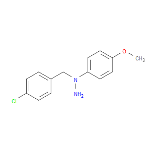 1-(4-CHLOROBENZYL)-1-(4-METHOXYPHENYL)HYDRAZINE